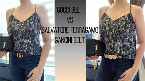 ferragamo vs gucci belt|is ferragamo better than gucci.